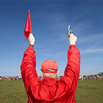 Starter pistol for race