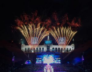 Opening Ceremonies for the Special Olympics in July 2015 Los Angeles. (photo credit - Jim Souza)