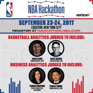 NBA Hackathon Information Poster