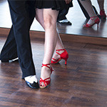 Ballroom dance salsa
