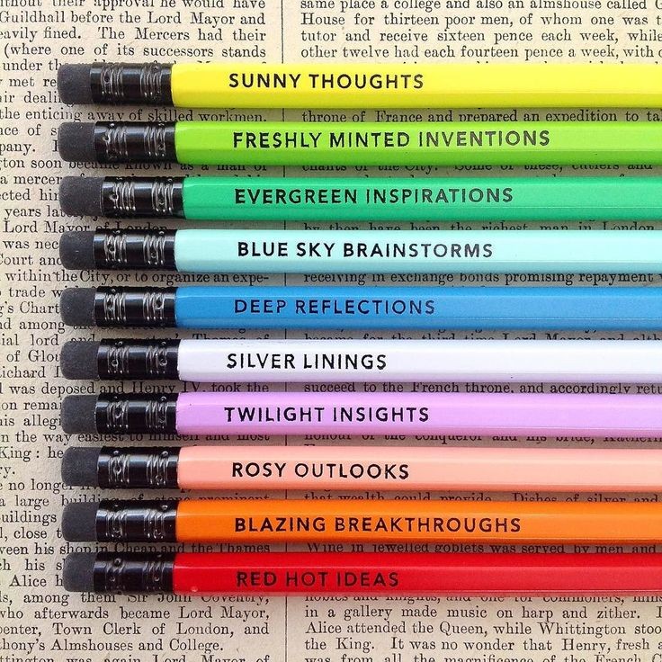 Bright Ideas Pencils