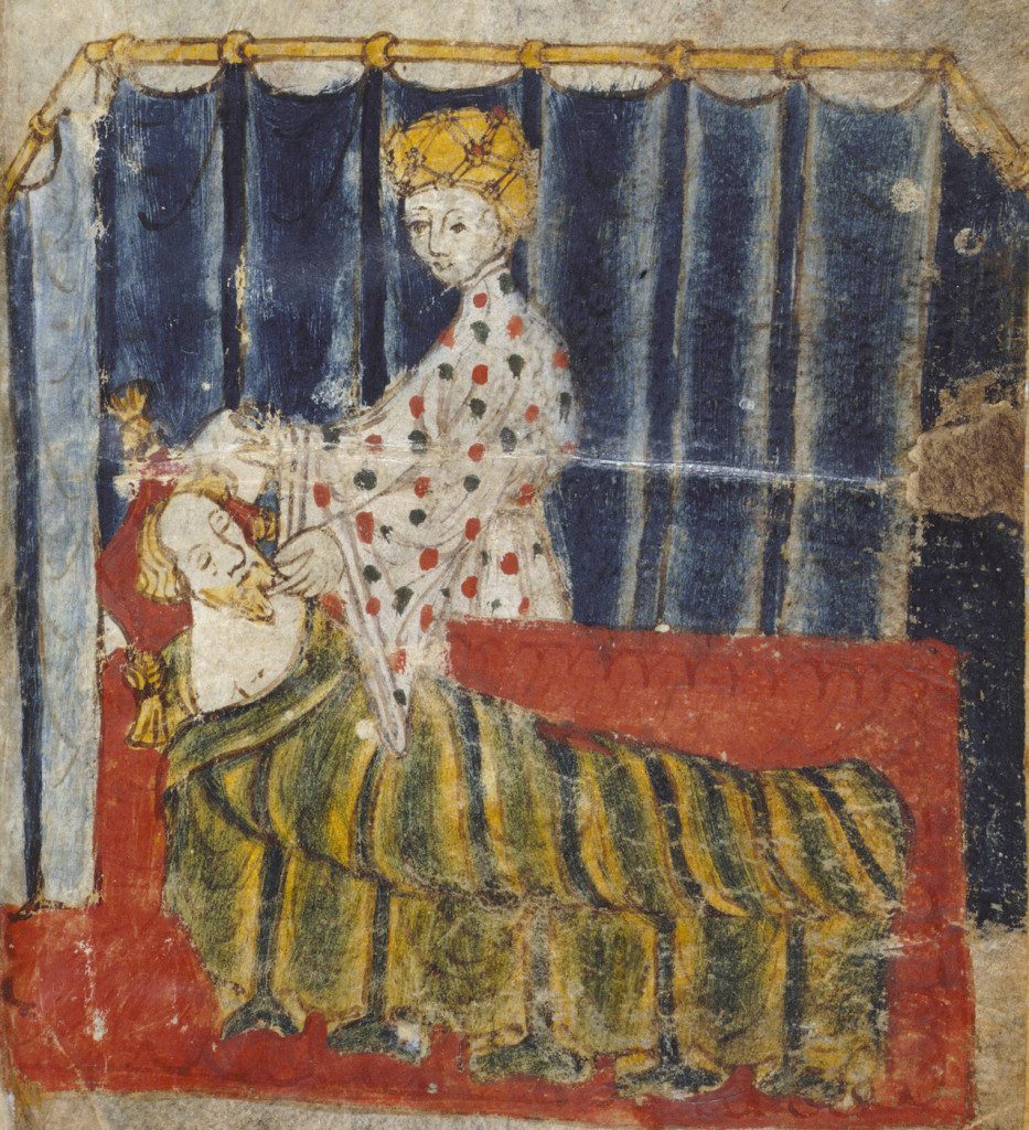 https://upload.wikimedia.org/wikipedia/commons/6/6e/Lady_tempt_Gawain.jpg