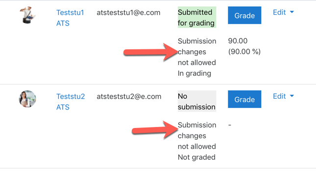 moodle assignment lock submissions