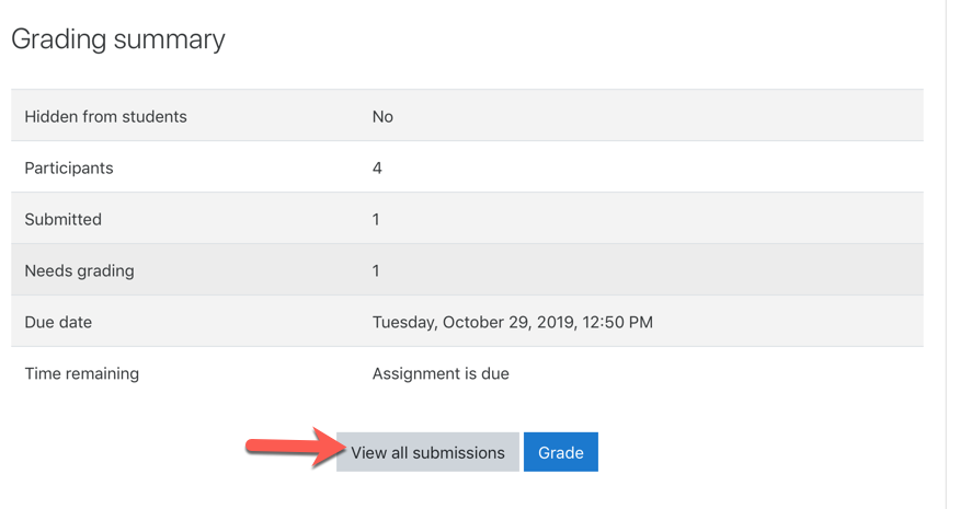 moodle assignment lock submissions