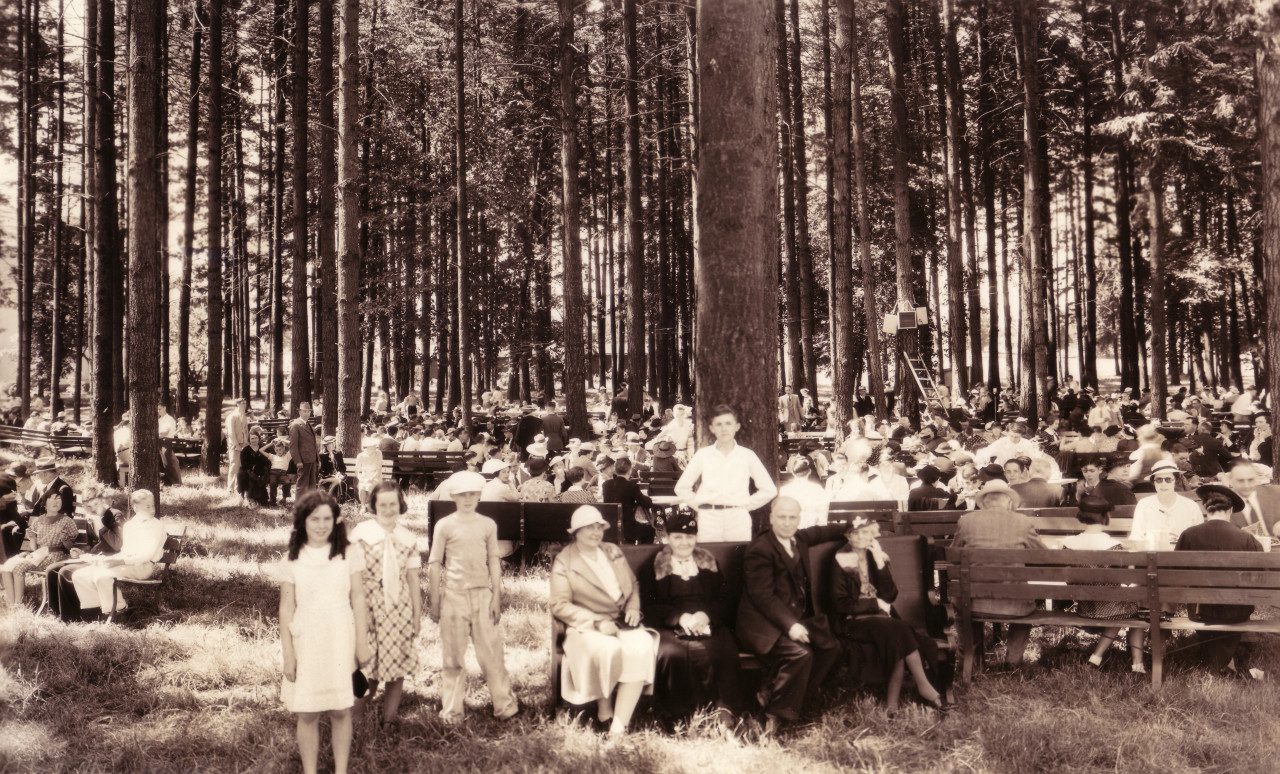 Campus Picnic from 1934